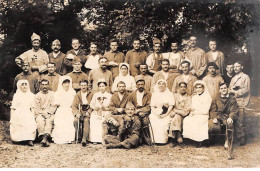 33 - N°91388 - BORDEAUX - Militaires Blessés Avec Leurs Infirmières - Carte Photo - Bordeaux