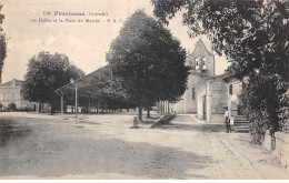 33 - FRONTENAC - SAN66772 - Les Halles Et La Place Du Marché - Andere & Zonder Classificatie