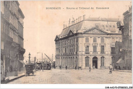 CAR-AAIP3-33-0211 - BORDEAUX - Bourse Et Tribunal De Commerce  - Bordeaux