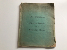 Ancien Rapport Sur Les évacuations De Citoyens Français Vers La Ville De Mons (guerre 14-18) - Documents Historiques