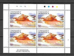 Dominica 2004 Marine Life - Sea Shells V 2.00 MS MNH - Maritiem Leven