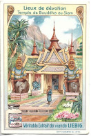 CHROMO - Véritable Extrait De Viande LIEBIG - Lieux De Dévotion - Temple De Bouddha Au Siam - Liebig