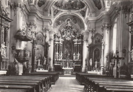 CARTOLINA  C17 DOBBIACO M.1243,BOLZANO,TRENTINO ALTO ADIGE-DOLOMITI-INTERNO CHIESA PARROCCHIALE-VIAGGIATA 1963 - Bolzano (Bozen)