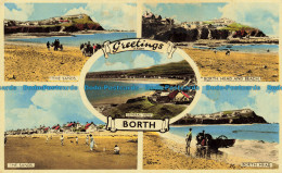 R624219 Greetings From Borth. Harvey Barton. 1961. Multi View - World