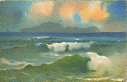R624223 Sea. Unknown Place. Painting. Serie Artistica Acquarello. Alphalsa. A. T - World