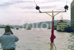 2 PHOTOS SET MACAU FERRY HONG KONG CHINA  Photo Foto AT383 - Schiffe