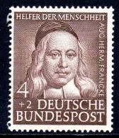 GERMANY - 1953 WEST GERMANY HUMANITARIAN RELIEF FRANCKE 4+2pf FINE MNH ** SG 1099 - Ungebraucht