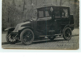 Carte Photo - Fourgon 3 Places 20 HP Renault - Voitures De Tourisme