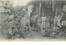 COCHINCHINE - Petites Musiciennes - Collection Poujade De Ladevèze - Viêt-Nam