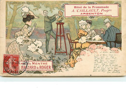 Brizard & Roger - Hôtel De La Promenade A. Caillault, Propriétaire ARGENTON - Art Nouveau - Publicidad