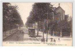 SEDAN - La Synagogue Et L&amp Acute Avenue Philipoteaux - Judaika