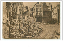 Série VIII N°1 Uma Rua De Verdun Algumas Casas Estao  Ainda Intactas ... - Weltkrieg 1914-18