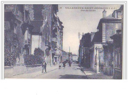 VILLENEUVE-SAINT-GEORGES - Rue Des Ecoles - Villeneuve Saint Georges