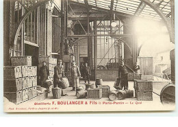 PANTIN - Le Quai - Distillerie F. Boulanger & Fils - Pantin