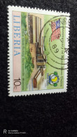 LİBERİA-1980-90         10  CENT            USED - Liberia