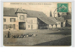 MAURECOURT Intérieur De La Ferme De Bellefontaine - Maurecourt