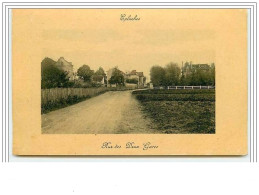 EPLUCHES Rue Des Deux Gares Cachet Achille Bardot Représentant Villa Edmond - Sonstige & Ohne Zuordnung