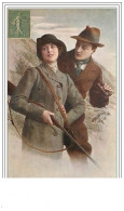 Couple De Chasseurs - Caza