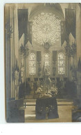 Carte-Photo De CHECY - Intérieur D'église - Otros & Sin Clasificación