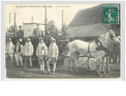 Cavalcade De COURVILLE (2 Mai 1909) - Char Des Postiers - Courville
