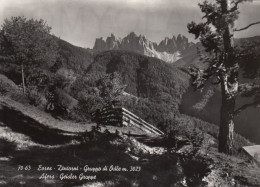 CARTOLINA  C17 EORES,BRESSANONE,BOLZANO,TRENTINO ALTO ADIGE-DINTORNI-GRUPPO DI ODLE M.3025-VACANZA,VIAGGIATA 1963 - Bolzano