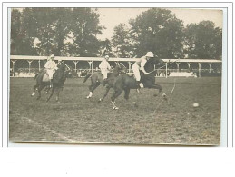 Carte-Photo - Match De Polo - Cliché Chambry Rouen - Autres & Non Classés