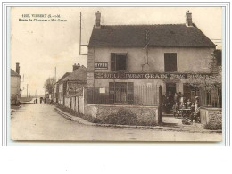 VILBERT Route De Chaumes Maison Grain (publicité Byrrh) - Altri & Non Classificati