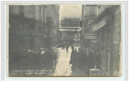 PARIS V Crue De La Seine 28 Janvier 1910 Place Maubert - Paris Flood, 1910