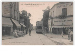 NEUILLY-PLAISANCE Avenue De La Station (Faciolle N°186, Tramway) - Neuilly Plaisance