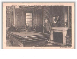 Maison De Retraite Des Cheminots De SAINT MARTIN D&amp Acute ABLOIS Le Salon Des Jeux (thème : Billard) - Sonstige & Ohne Zuordnung