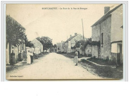 MONTCHAUVET Le Haut De La Rue De Bretagne - Autres & Non Classés