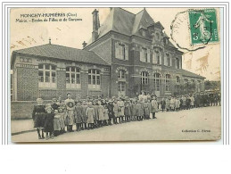 MONCHY-HUMIERES Mairie Ecoles De Filles Et De Garçons - Autres & Non Classés