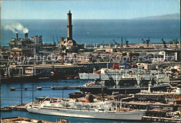 72138439 Genova Genua Liguria Hafen Leuchtturm Schiffe Genova - Altri & Non Classificati