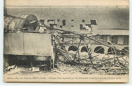 AUBY - Usine à Zinc Des Asturies - Château D'eau Dynamité Par Les Allemands Avant Leur Retraite - Auby