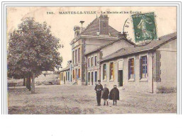 MANTES-LA-VILLE La Mairie Et Les Ecoles - Mantes La Ville