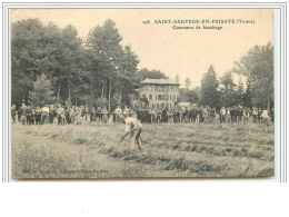 SAINT-SAUVEUR-EN-PUISAYE  Concours De Fauchage - Saint Sauveur En Puisaye