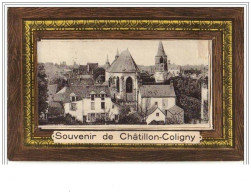 Souvenir De CHATILLON-COLIGNY  (carte à Système) - Chatillon Coligny