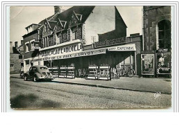 PONTORSON Café Hôtel De La Paix Tabacs J. Urvoy, Propriétaire Affiches Cinéma Rex - Pontorson