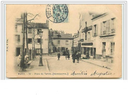 PARIS XVIII Place Du Tertre (Montmartre) - Distrito: 18