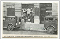 PARIS XVI 156, Avenue Victor-Hugo Pierre Guérin Le Fleuriste Qui Innove Envoie Des Fleurs Dans Le Monde Entier - Arrondissement: 16