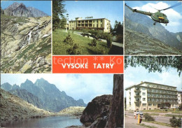 72138404 Vysoke Tatry Tatransky Narodny Park Hohe Tatra Hubschrauber Banska Byst - Slowakei