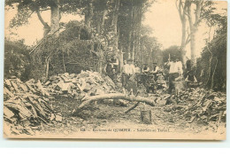 Environs De QUIMPER - Sabotiers Au Travail - Andere & Zonder Classificatie