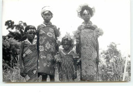 Deutsch New Guinea - RPPC - Une Femme Et Ses Enfants - Papua Nuova Guinea
