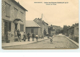 DENNEMONT - Usine Des Ciments Candlot Et Cie - Chemin De L'Usine - Other & Unclassified