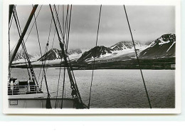 Croisière Du M.S. Lafayette Juillet - Aout 1937 - Glacier Du Roi - Format CPA - Paquebote