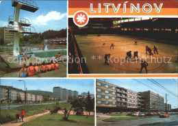 72138345 Litvinov Schwimmbad Sprungturm Eisstadion Strassenpartie Oberleutensdor - Czech Republic