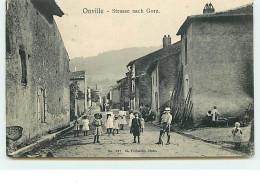 ONVILLE - Strasse Nach Gorz - Autres & Non Classés