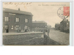 WALLERS Station Et Rue Du Calvaire - Other & Unclassified