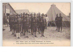 Une Visite Dans Un Camp Américain En France Prends Patience Brave Poilu Voilà De Solides Renforts Qui Nous Arrivent - Saint Nazaire