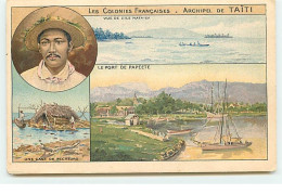 Les Colonies Françaises - Archipel De TAÏïTI - Vue De L'Ile Mataiea - Le Port De Papeete - Polynésie Française